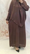 Hajarah abaya with khimar