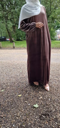 Velvet abaya