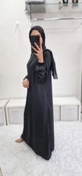 Sultana abaya black