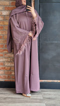 Zaina dark mauve