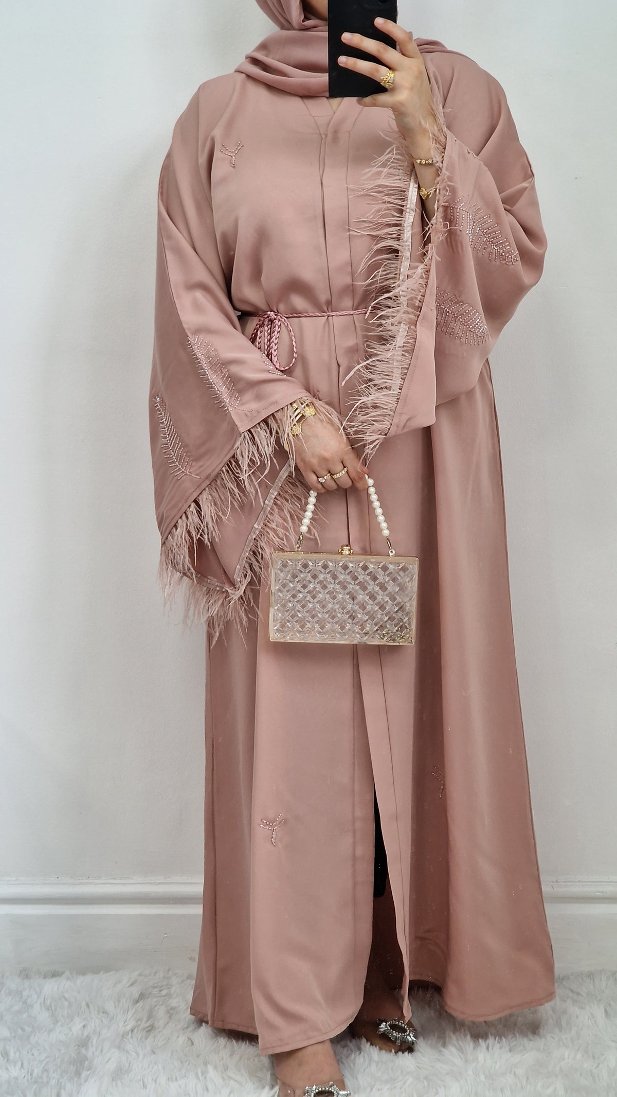 Zaina pale pink