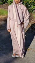 Sitara kids abaya nude (mother n daughter) options