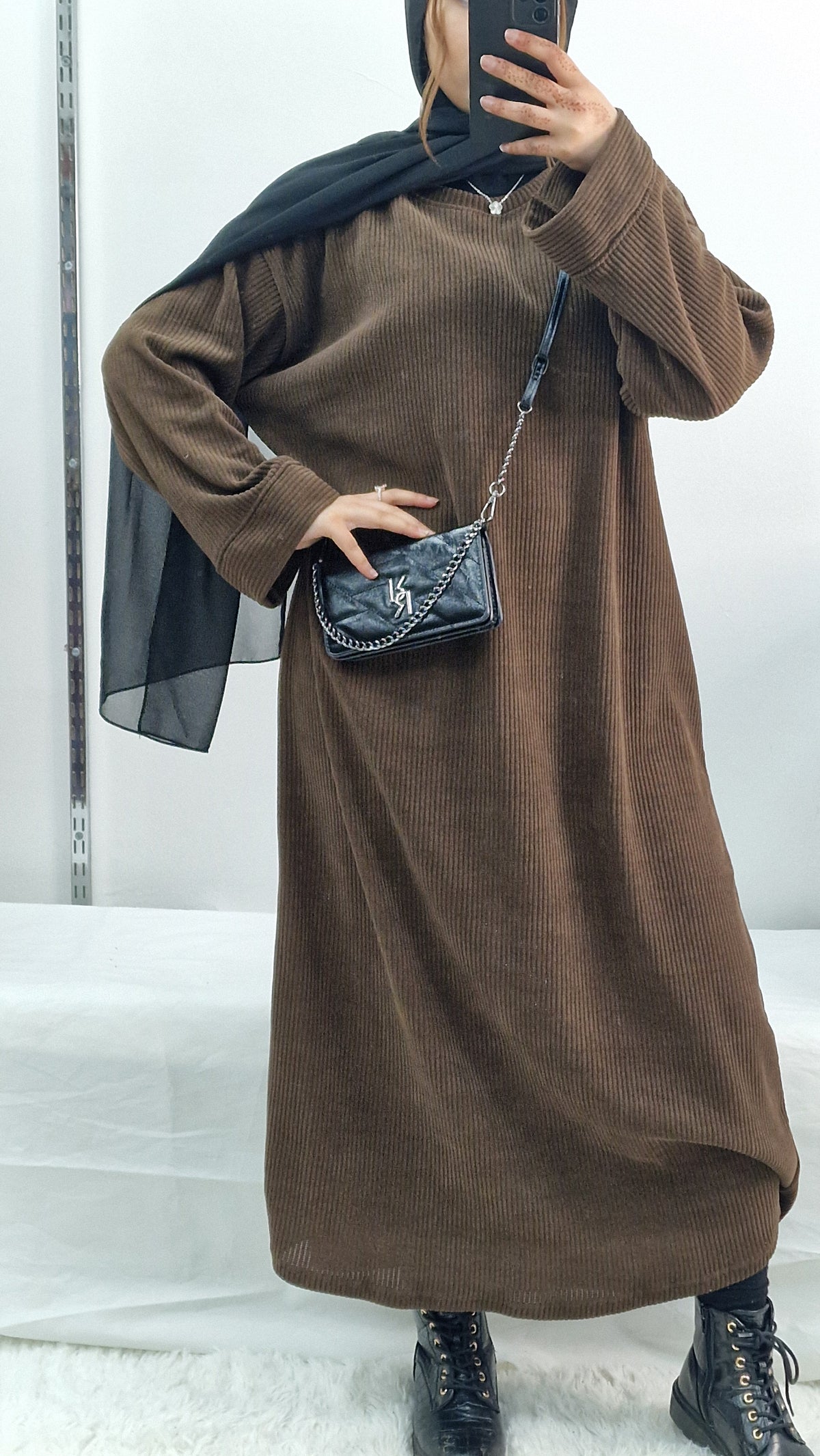 Emani winter cordoury maxi