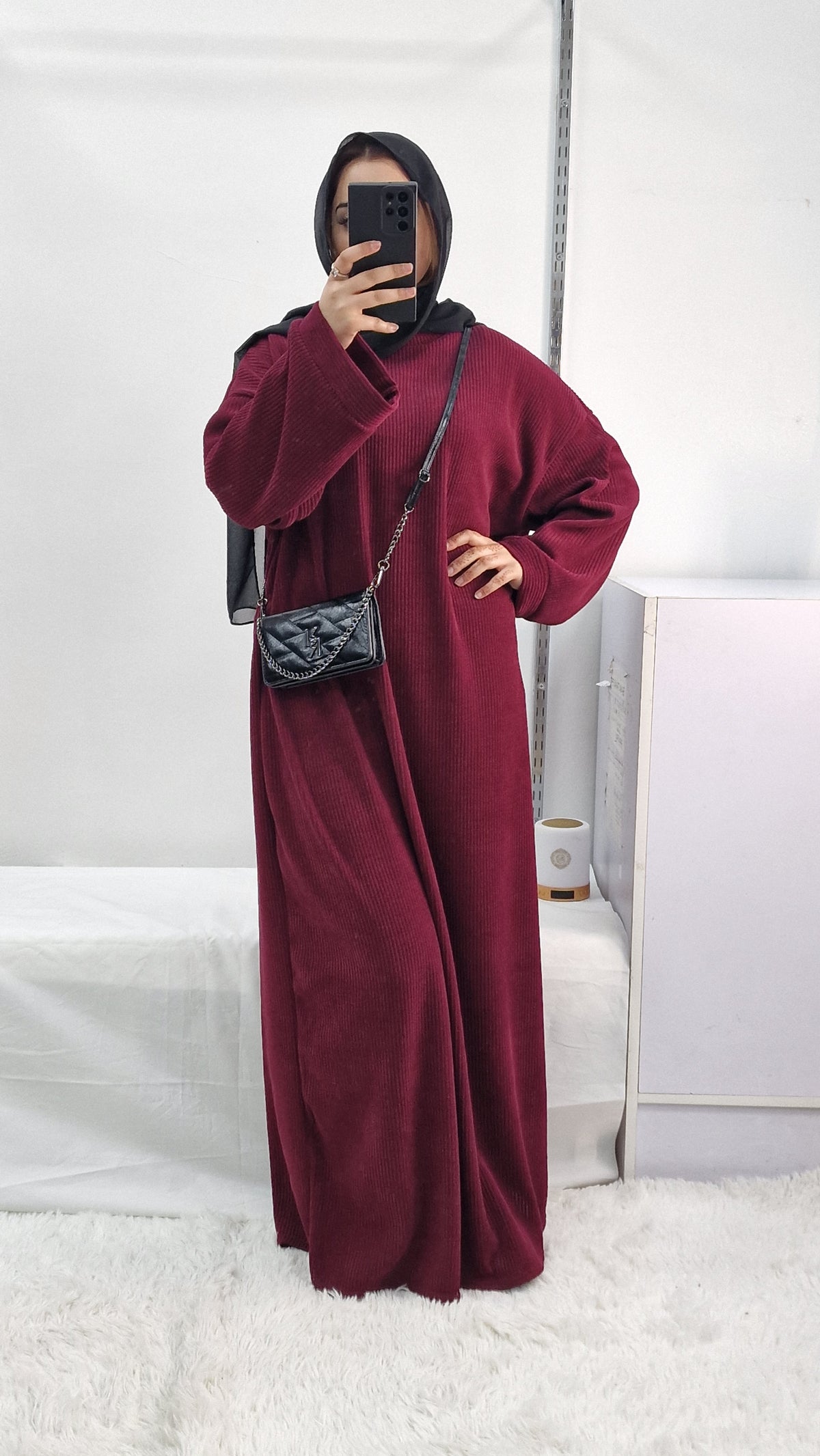 Emani winter cordoury maxi