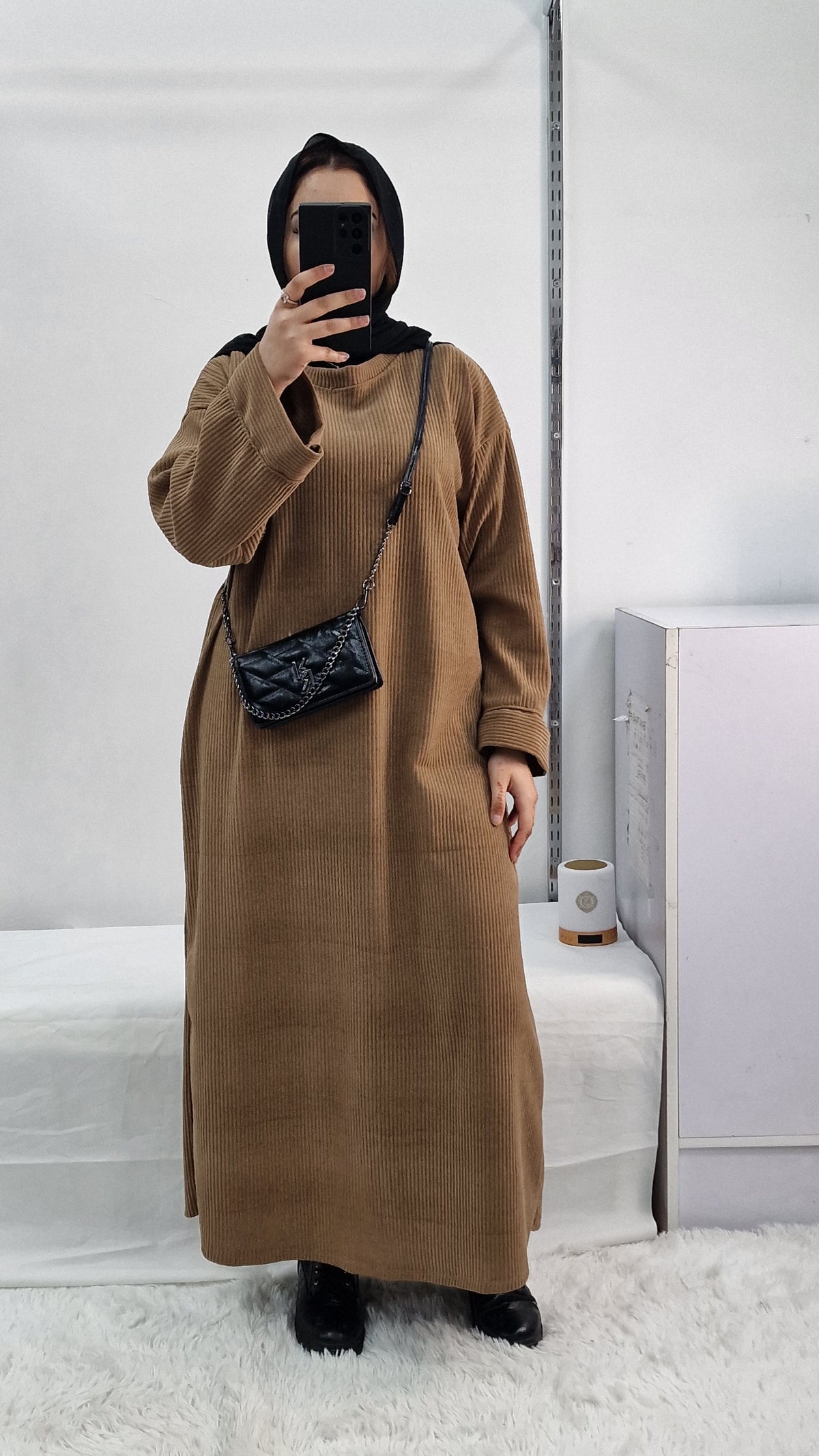 Emani winter cordoury maxi