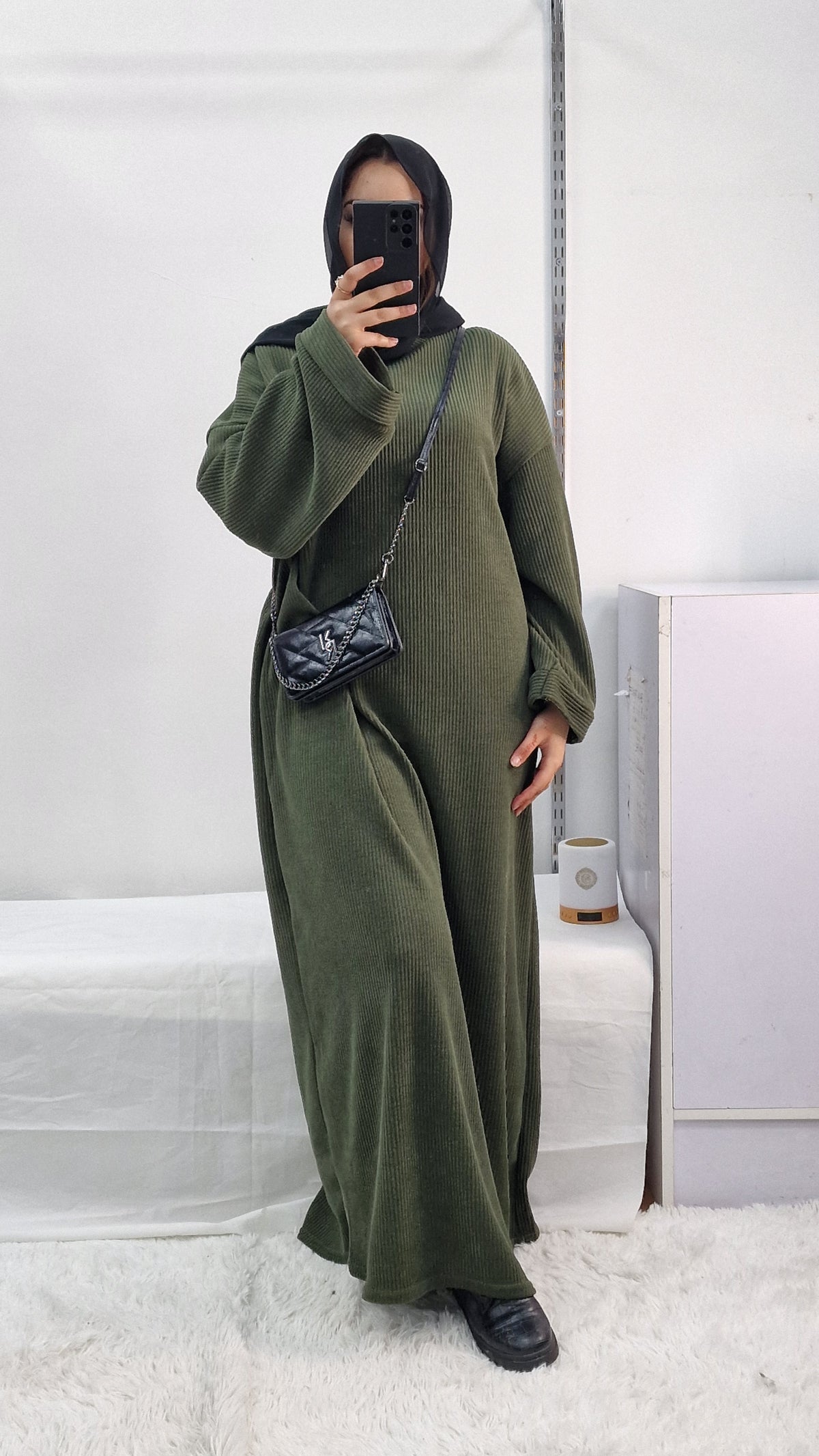 Emani winter cordoury maxi