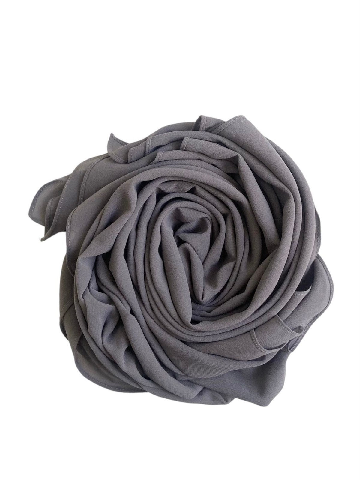 Chiffon grey scarf