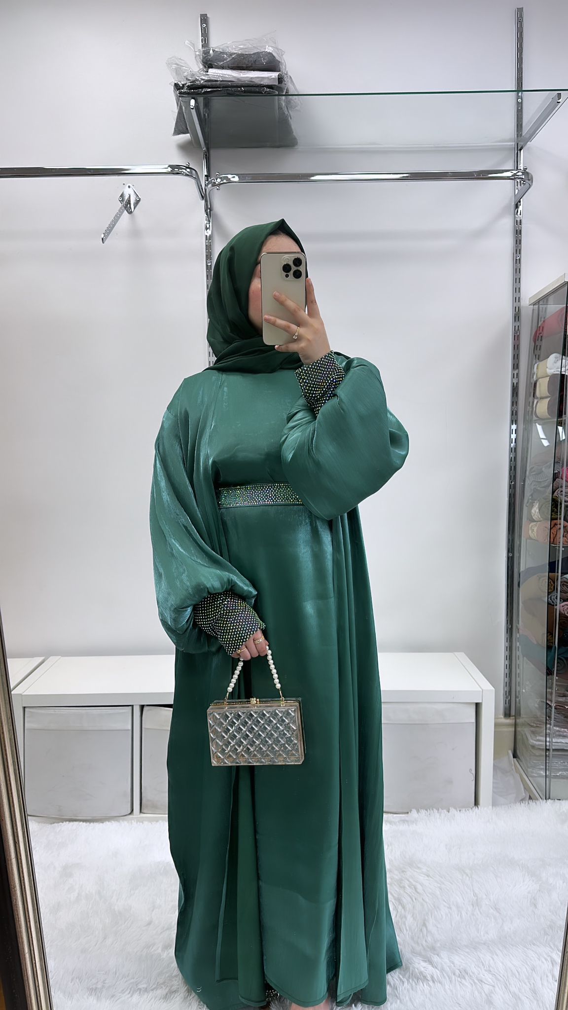 Samah bottle green