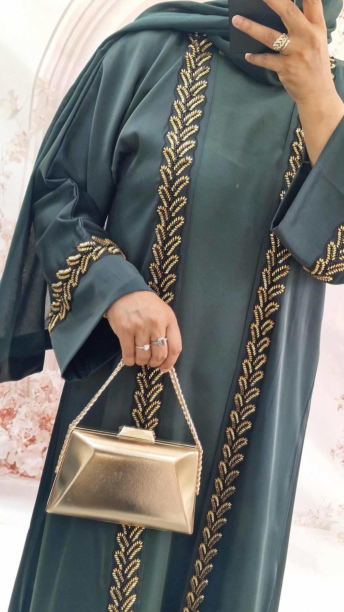 Aziza forest green