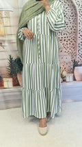 Dina stripe maxi