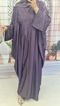 Falak kaftan purple
