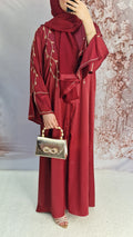 Airal Abaya maroon