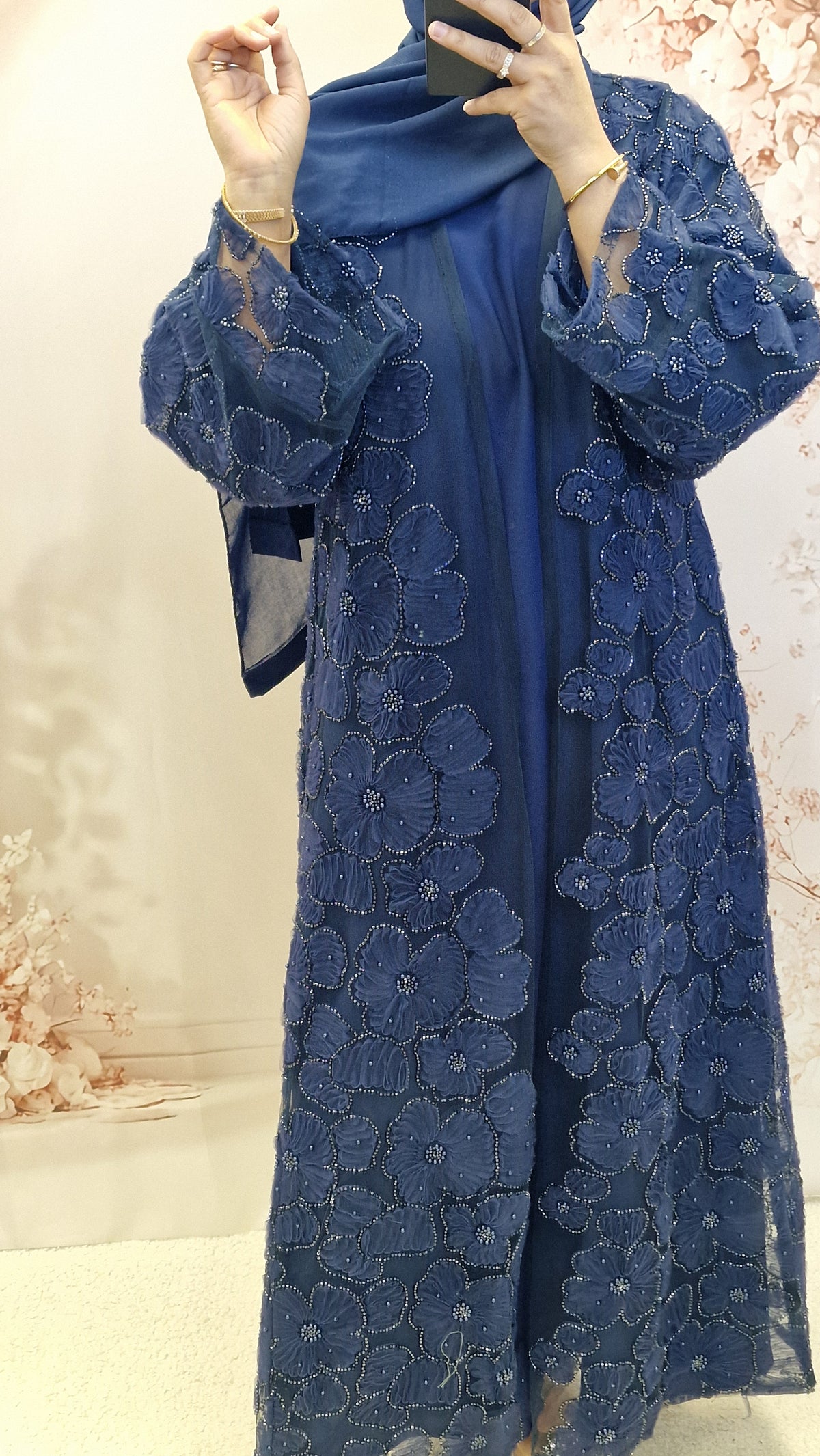 Layba navy – Aamina Abayas