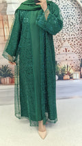 Sdan Green luxury abaya