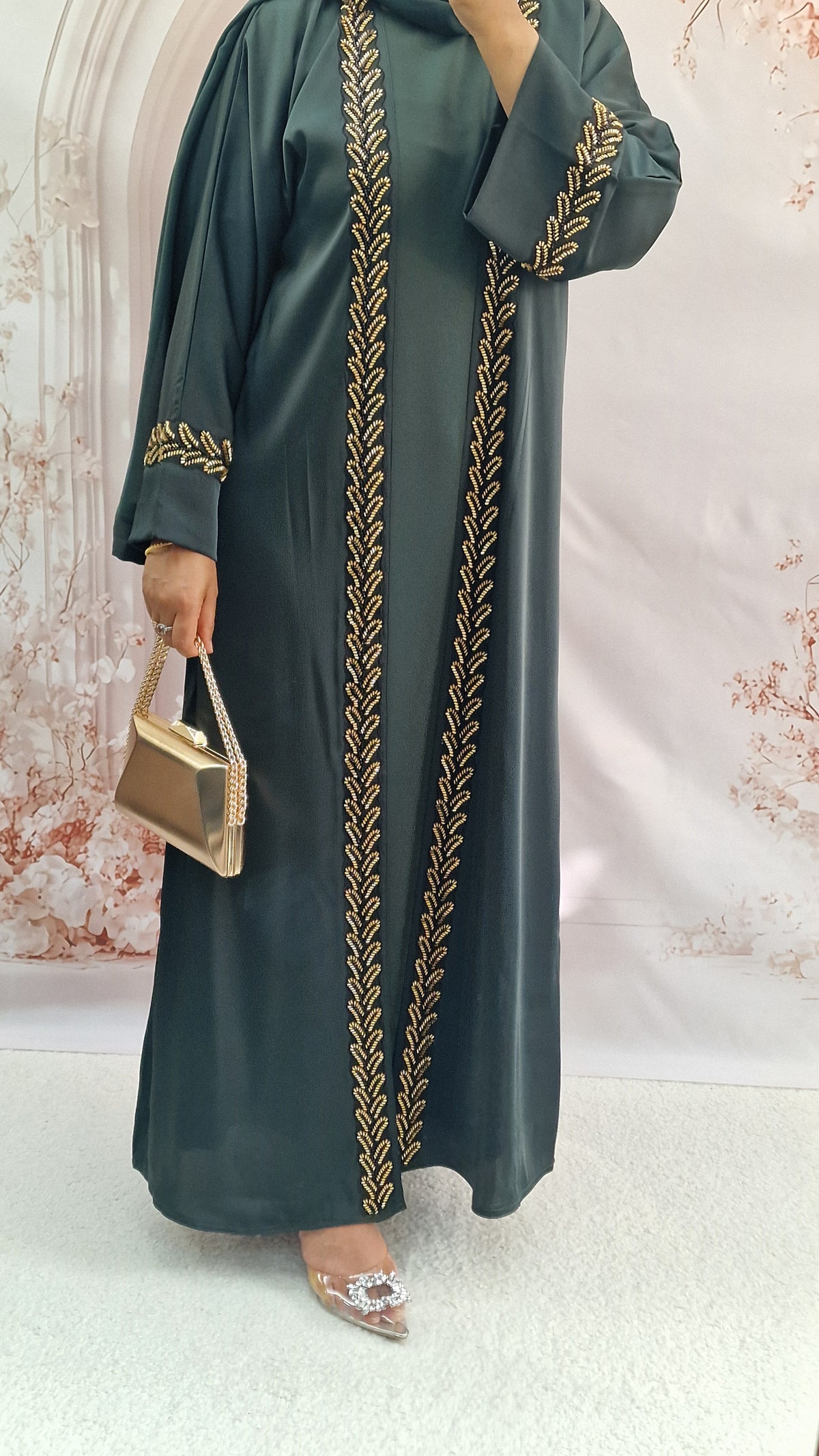 Aziza forest green