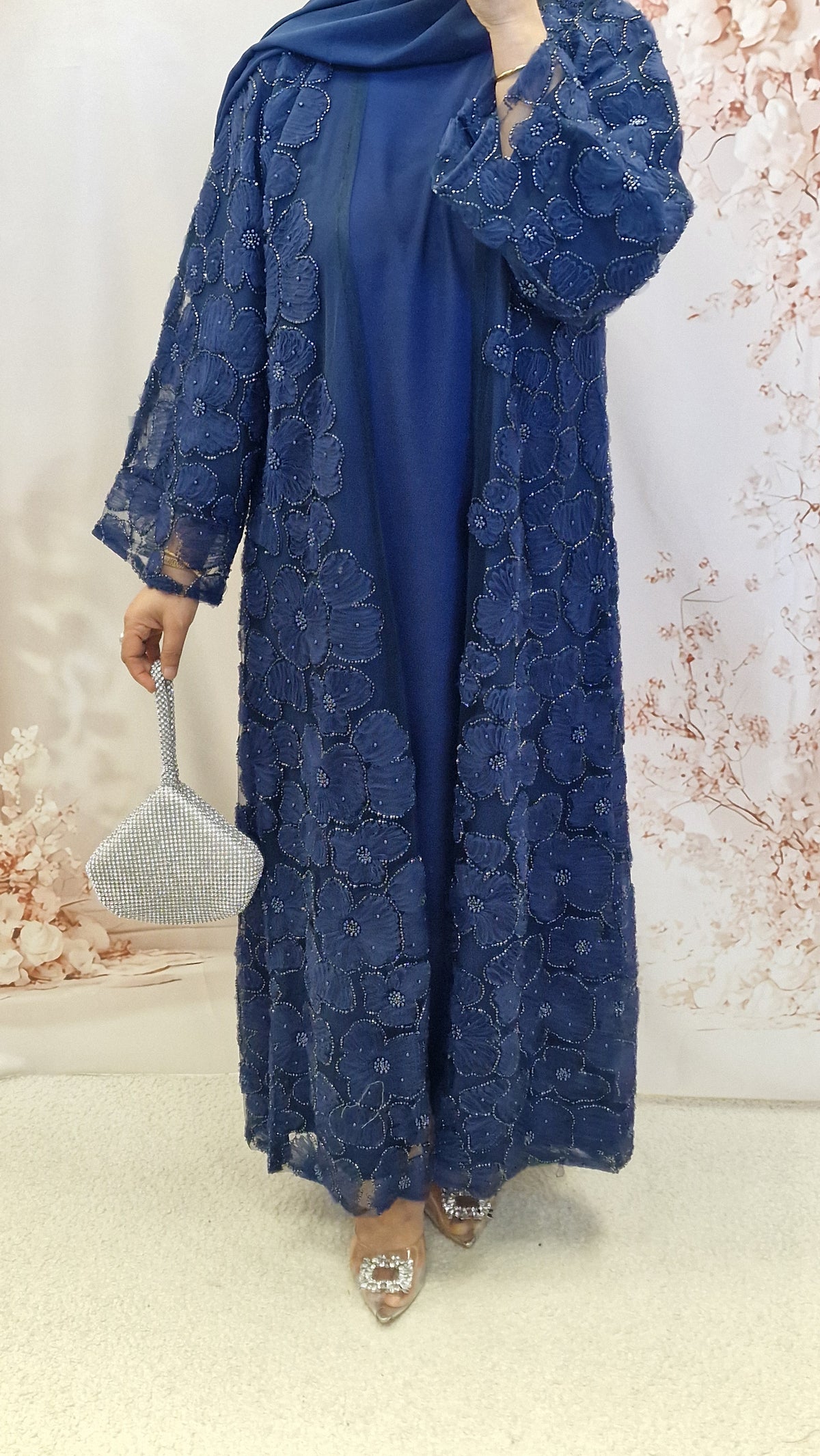 Layba navy – Aamina Abayas