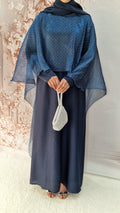 Yasmin Kids abaya navy