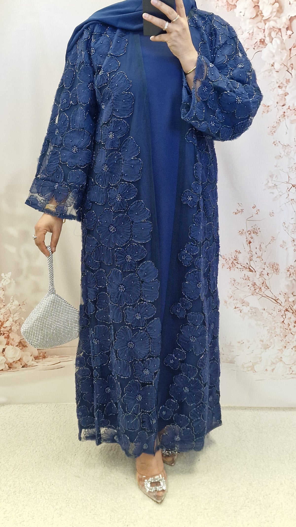 Layba navy – Aamina Abayas
