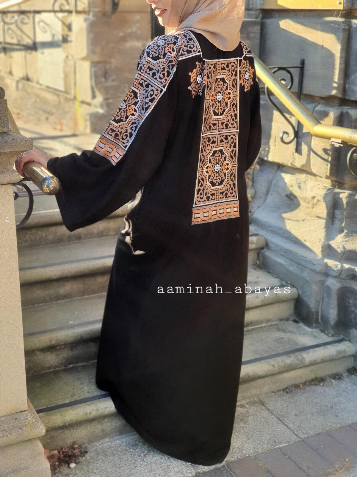 Halima Open Abaya