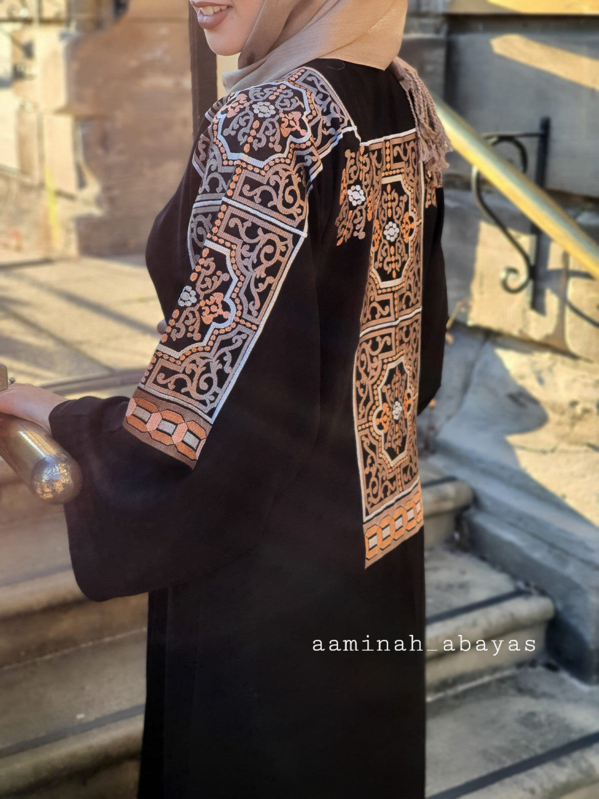 Halima Open Abaya